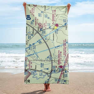 Williams Flying Service Airport (6LA6) VFR Sectional Towel