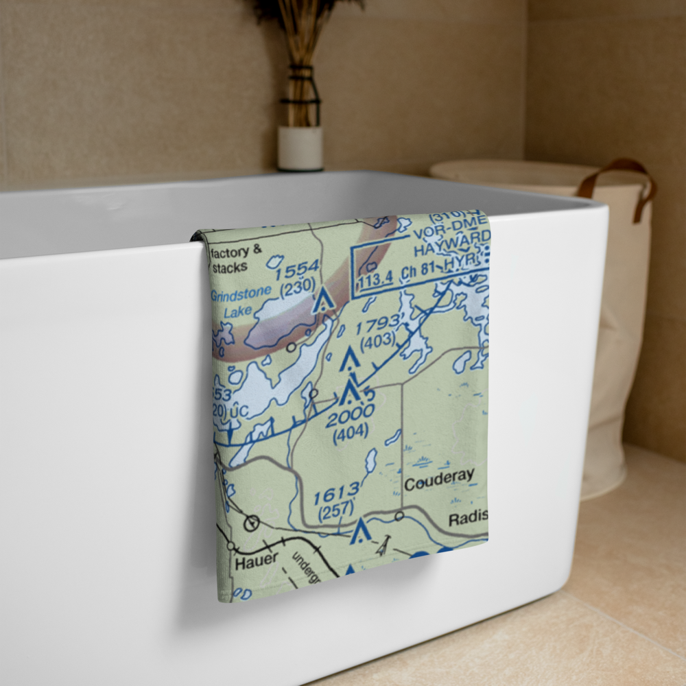 Willie's Airport (23WN) VFR Sectional Towel 