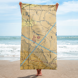 Willow Creek Ranch Airport (10WY) VFR Sectional Towel