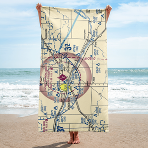 Wilroads Gardens Airport (9K1) VFR Sectional Towel