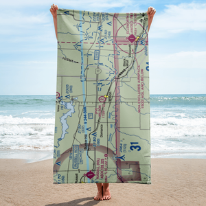 Wilson Airport (2KS3) VFR Sectional Towel