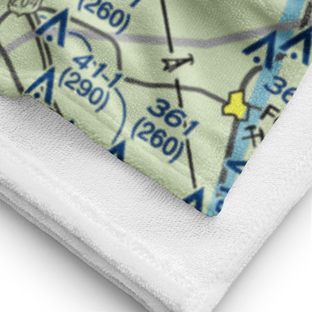 Wilson Industrial Air Center Airport (W03) VFR Sectional Towel 