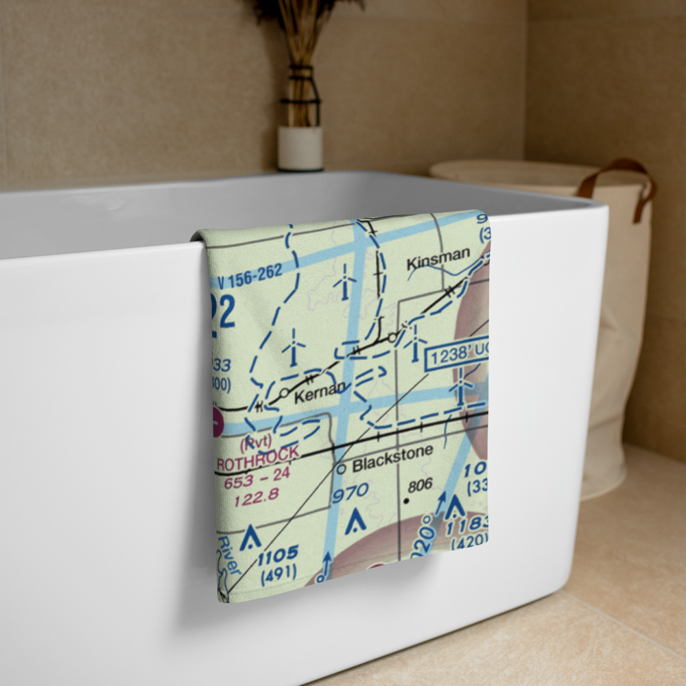 Wilts Airport (LL52) VFR Sectional Towel 