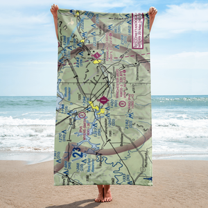 Winchester Municipal Airport (BGF) VFR Sectional Towel