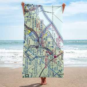 Winding Creek Airport (8NC3) VFR Sectional Towel