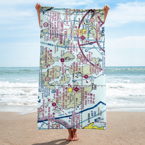 Windsock Airport (4WA4) VFR Sectional Towel