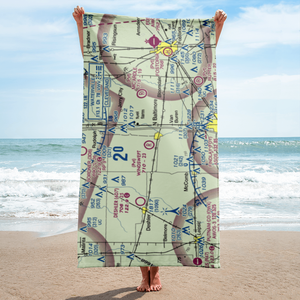 Windswept Airport (43OI) VFR Sectional Towel