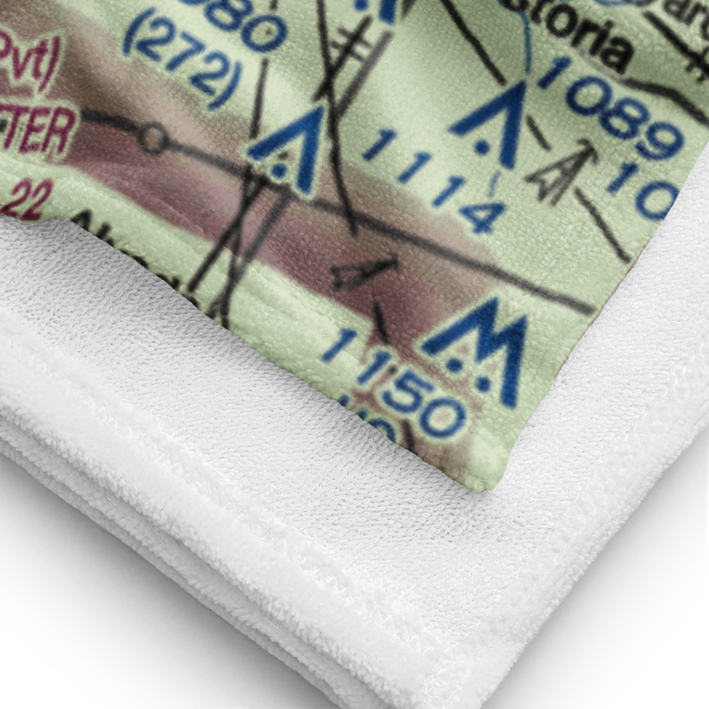 Windswept Airport (43OI) VFR Sectional Towel 