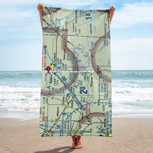 Windy P Ridge Airport (34IN) VFR Sectional Towel