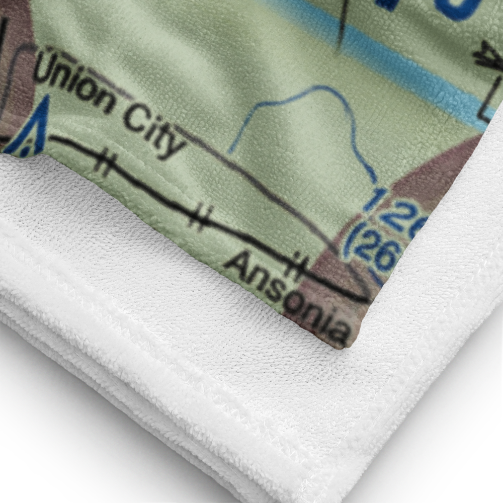 Windy P Ridge Airport (34IN) VFR Sectional Towel 