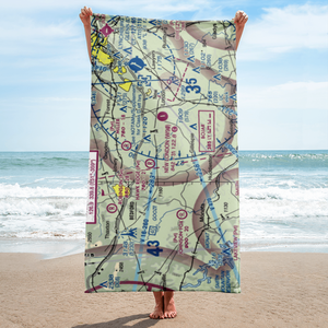 Windy Ridge Airport (VG27) VFR Sectional Towel