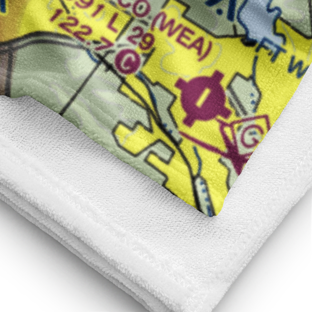 Windy Tales Airport (TX34) VFR Sectional Towel 