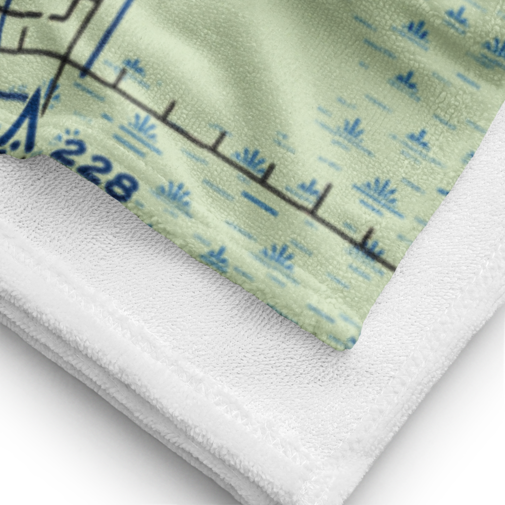 Wing South Airpark (FA37) VFR Sectional Towel 