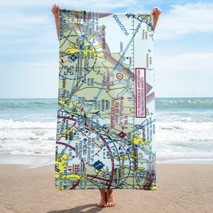 Wing-Over Farm Airport (RI07) VFR Sectional Towel
