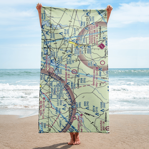 Winstead '76' Airport (68NC) VFR Sectional Towel