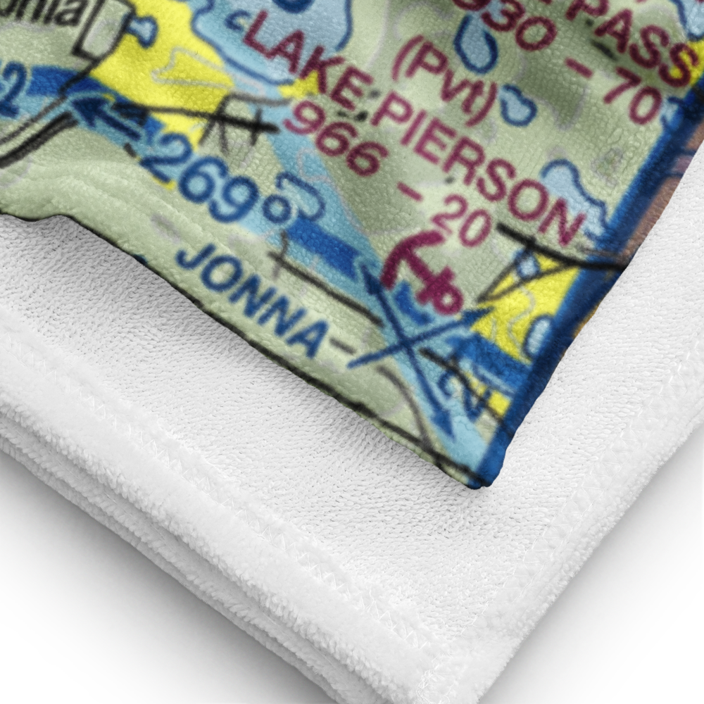 Winsted Municipal Airport (10D) VFR Sectional Towel 