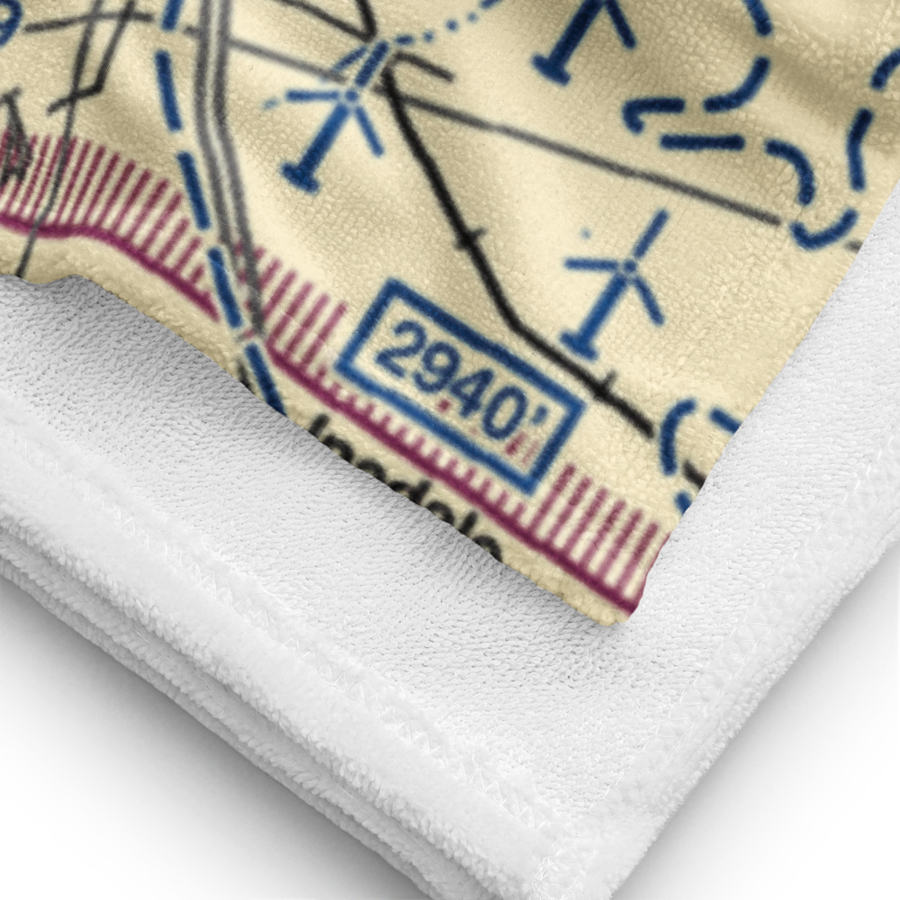 Winston Field (SNK) VFR Sectional Towel 