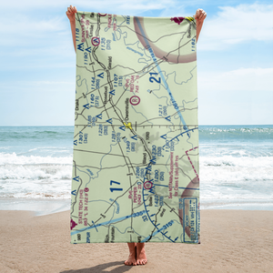 Winter Field (6MO6) VFR Sectional Towel