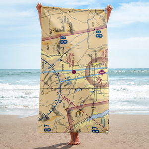 Withrotor Airport (22OG) VFR Sectional Towel