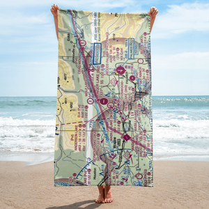 Wolf Lake Airport (4AK6) VFR Sectional Towel