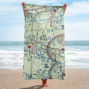 Wolf River Ranch Airport (MS53) VFR Sectional Towel