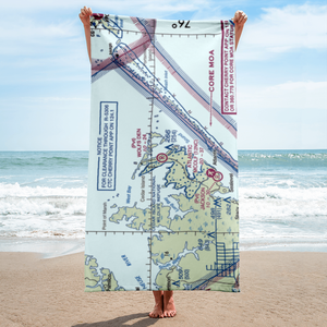 Wolf's Den Airport (NC17) VFR Sectional Towel