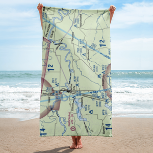 Womack Plantation Airport (0TA8) VFR Sectional Towel