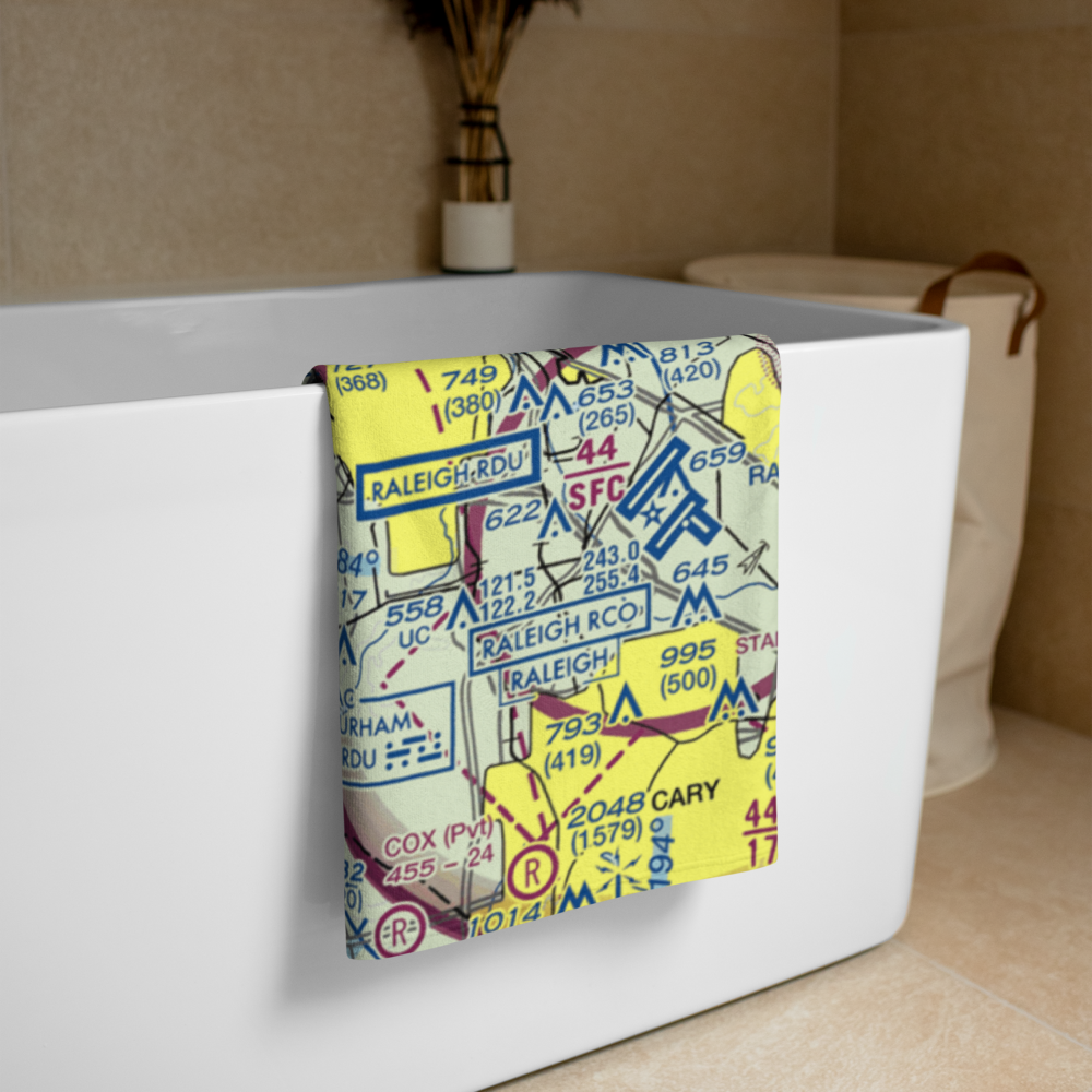 Womble Field (3NC9) VFR Sectional Towel 