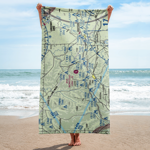 Womstead Field (2KY5) VFR Sectional Towel