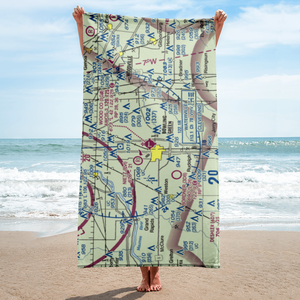 Wood County Airport (1G0) VFR Sectional Towel