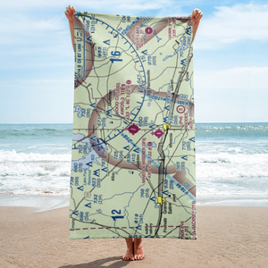 Wood County Airport (JDD) VFR Sectional Towel