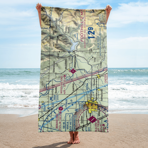 Woodlake Airport (O42) VFR Sectional Towel