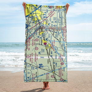 Woodlake Landing Airport (IS65) VFR Sectional Towel