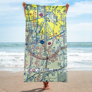 Woods Airport (77TX) VFR Sectional Towel