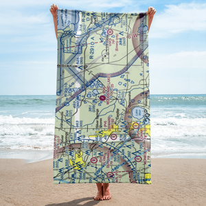 Woods and Lakes Airpark (FA38) VFR Sectional Towel