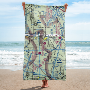 Woodstock Airport (64CT) VFR Sectional Towel