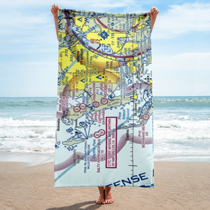 Woodstock Airport (FL86) VFR Sectional Towel