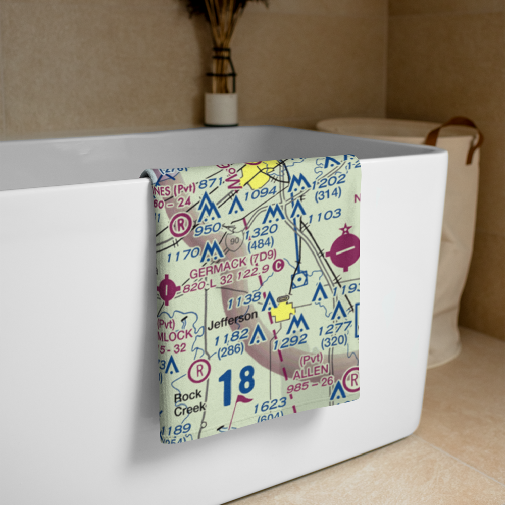 Woodworth Airport (OH03) VFR Sectional Towel 