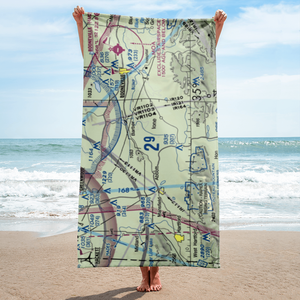 Worth James Ranch Airport (4AR7) VFR Sectional Towel