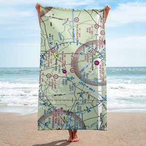 Wright Ranch Airport (TX93) VFR Sectional Towel
