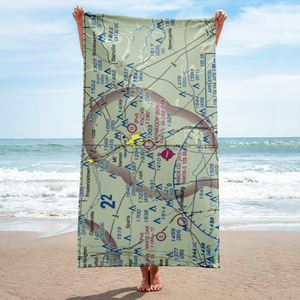 Wynkoop Airport (6G4) VFR Sectional Towel