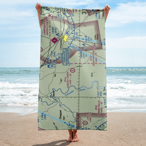 Yancey Creek Ranch Airport (1TX0) VFR Sectional Towel