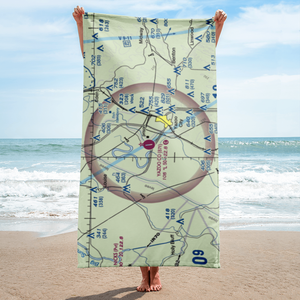 Yazoo County Airport (87I) VFR Sectional Towel