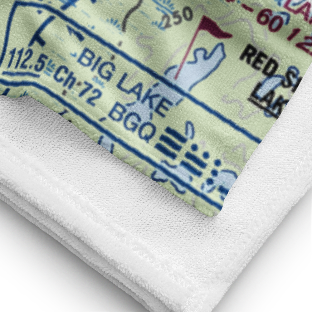 Yentna Bend Strip (0AK2) VFR Sectional Towel 