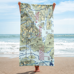 Yes Bay Lodge Seaplane Base (78K) VFR Sectional Towel