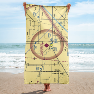 Yoakum County Airport (F98) VFR Sectional Towel