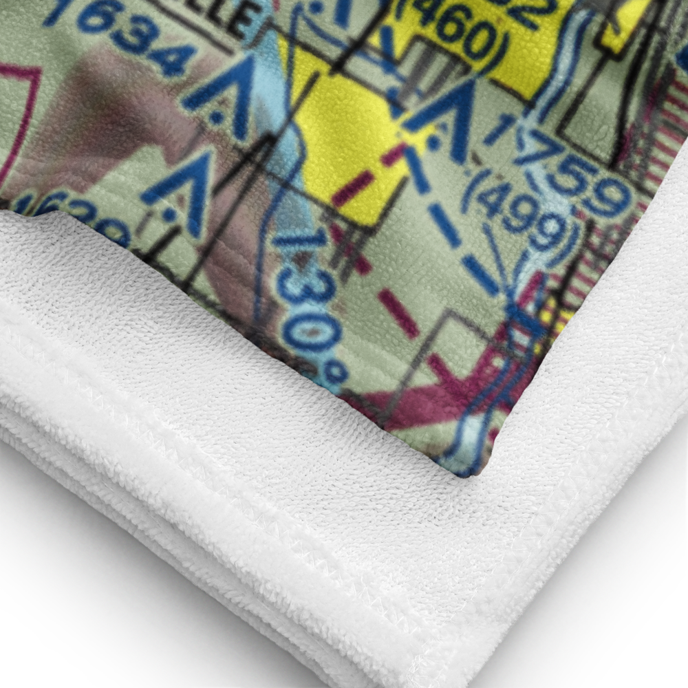 Yoder Airpark (SN61) VFR Sectional Towel 