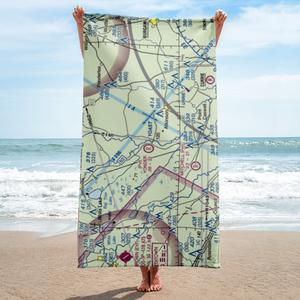 Yonder Airport (NC65) VFR Sectional Towel