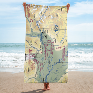 Young Creek Airport (0AK5) VFR Sectional Towel