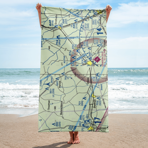 Young Field (9GA3) VFR Sectional Towel